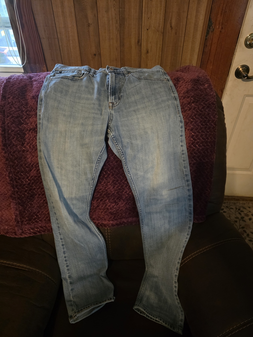 Calvin Klein Jeans Light Blue Straight Men's Jeans